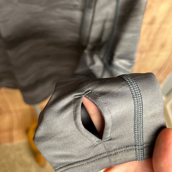 Under Armour Half Zip Coldgear Gray Camo Long Sleeve Size M - Picture 6 of 11